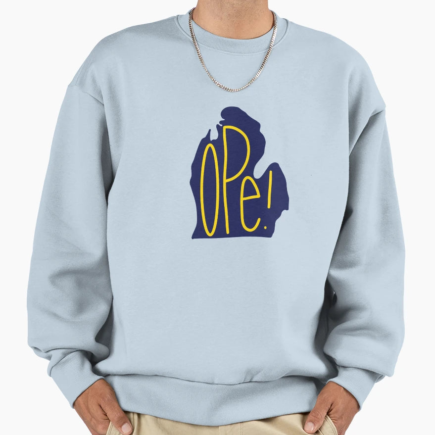 Michigan Ope Sweatshirt - Unique Graphic Men Women - T-Shirt, Sweatshirt, Hoodie