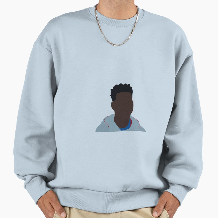 Sam Obisanya Sweatshirt - Custom Art Print for Adults - T-Shirt, Sweatshirt, Hoodie