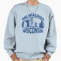 Milwaukee Wisconsin Sweatshirt - Novelty Apparel for Adults - T-Shirt, Sweatshirt, Hoodie