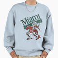 Miami Hurricanes Ibis Sweatshirt - Aesthetic Graphic Men Women - T-Shirt, Sweatshirt, Hoodie
