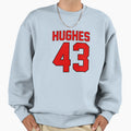 Luke Hughes Jersey Sweatshirt - Aesthetic Graphic for Adults - T-Shirt, Sweatshirt, Hoodie