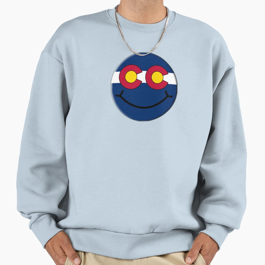 Happy Colorado Sweatshirt - Fun Novelty Design Unisex - T-Shirt, Sweatshirt, Hoodie