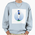 Baseball Blue Sweatshirt - Unique Graphic Unisex - T-Shirt, Sweatshirt, Hoodie