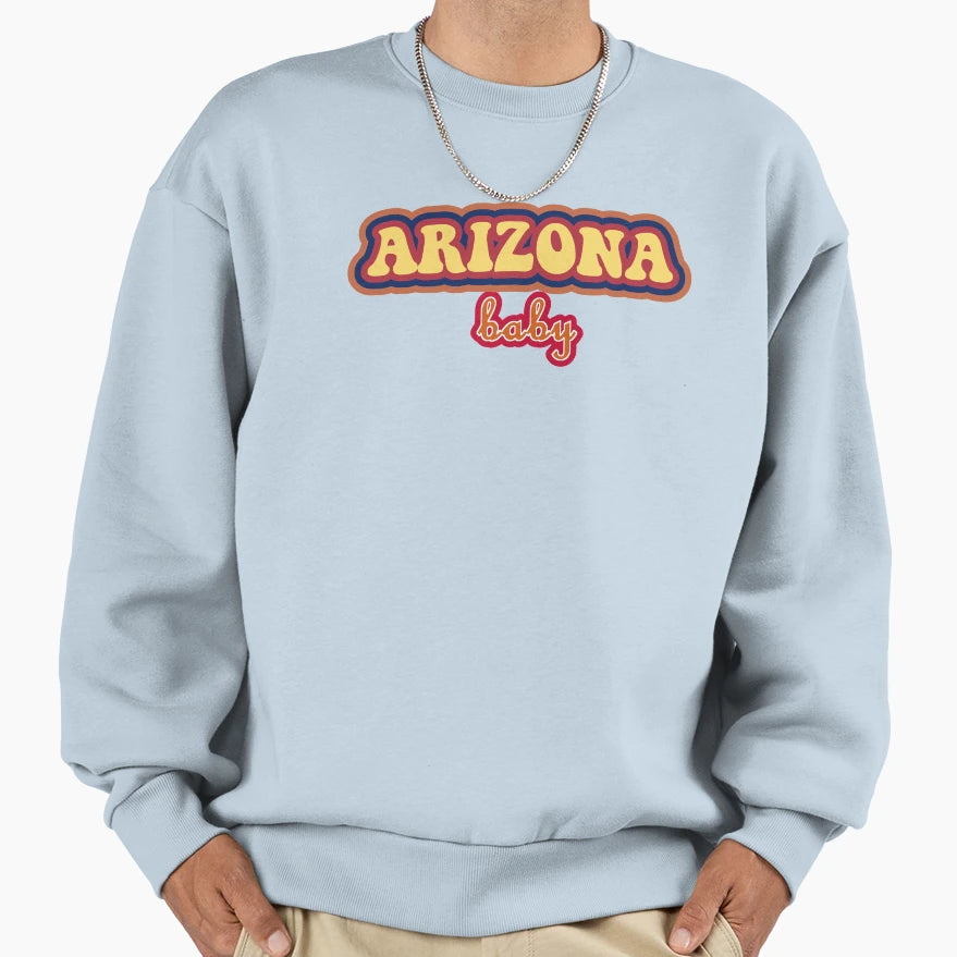 Arizona Sweatshirt - Minimalist Print Men Women - T-Shirt, Sweatshirt, Hoodie