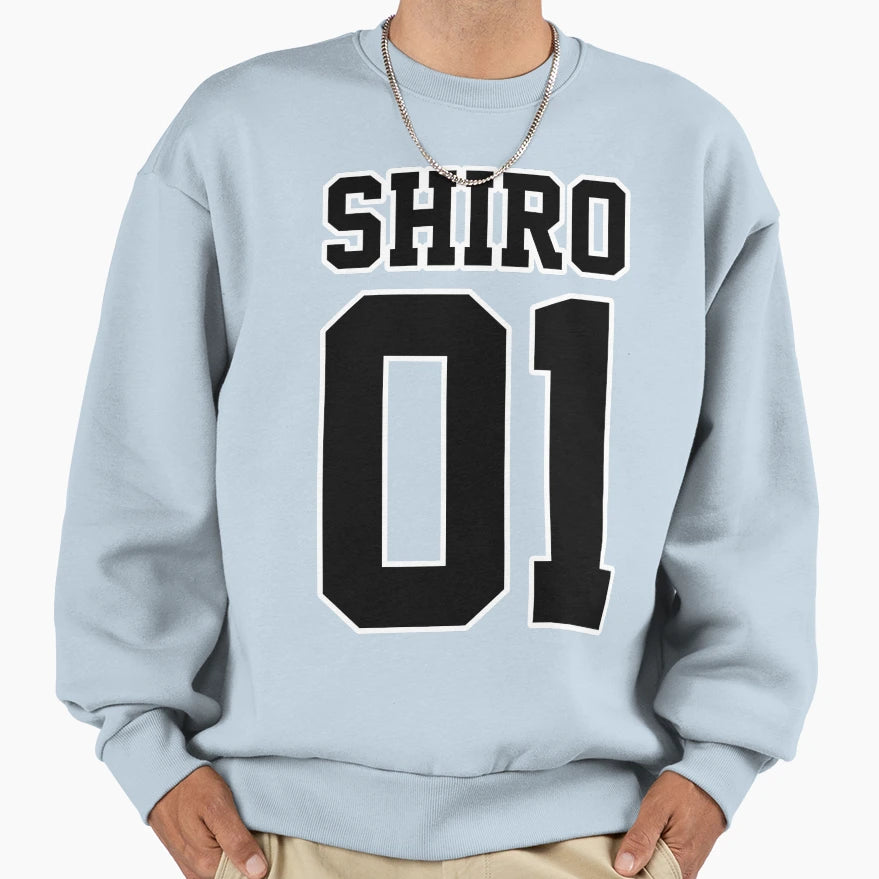 Shiro Sport Jersey Sweatshirt - Casual Everyday Wear for Adults - T-Shirt, Sweatshirt, Hoodie