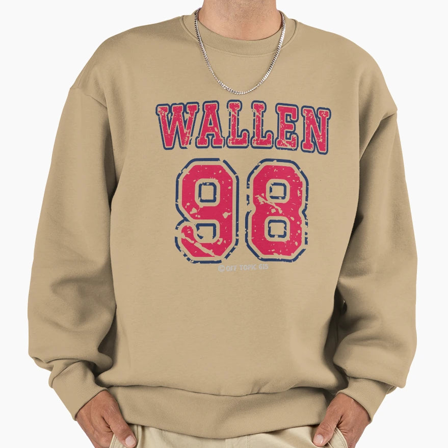 Wallen 98 Sweatshirt - Aesthetic Graphic Men Women - T-Shirt, Sweatshirt, Hoodie