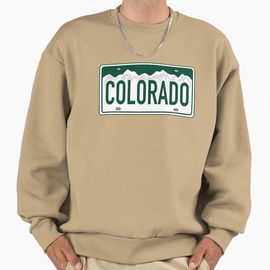 Colorado Green White Colorado Sweatshirt - Streetwear Style for Adults - T-Shirt, Sweatshirt, Hoodie