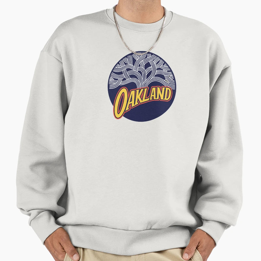 Oakland Tree Sweatshirt - Custom Art Print Men Women - T-Shirt, Sweatshirt, Hoodie