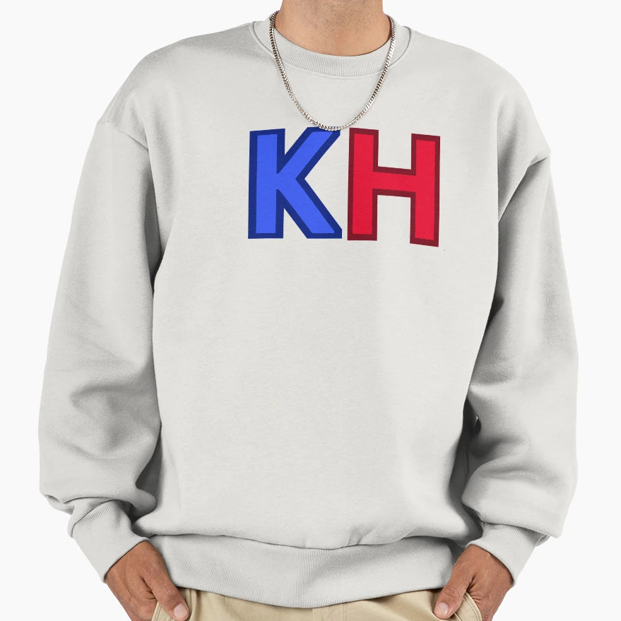 Kamala Harris Kh Sweatshirt - Streetwear Style Unisex - T-Shirt, Sweatshirt, Hoodie