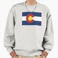 Colorado Flag Sweatshirt - Unique Graphic Unisex - T-Shirt, Sweatshirt, Hoodie