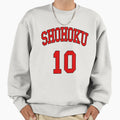 Shohoku White Sweatshirt - Custom Art Print Men Women - T-Shirt, Sweatshirt, Hoodie