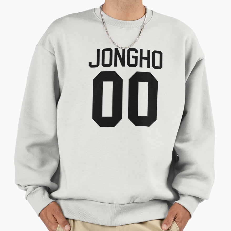 Jongho Jersey Sweatshirt - Novelty Apparel for Adults - T-Shirt, Sweatshirt, Hoodie