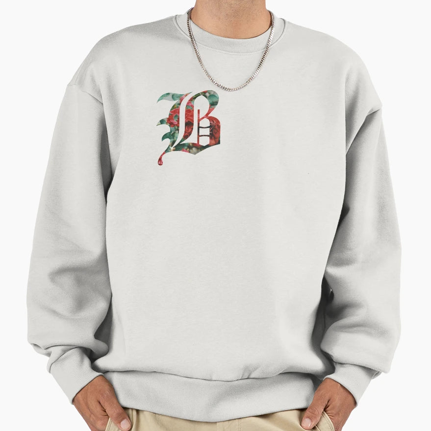 Beartooth Rose Floral Logo Sweatshirt - Unique Graphic Men Women - T-Shirt, Sweatshirt, Hoodie