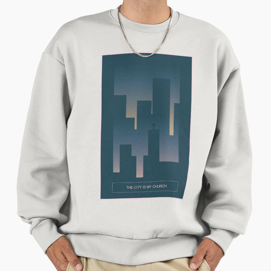Midnight City Sweatshirt - Aesthetic Graphic for Adults - T-Shirt, Sweatshirt, Hoodie