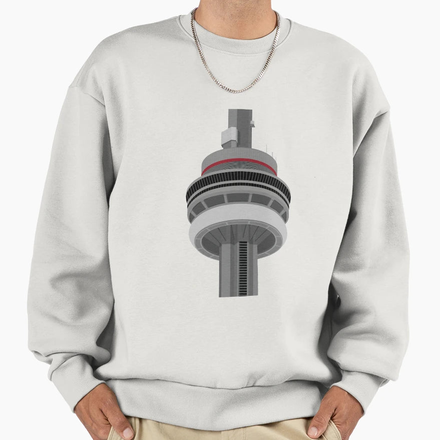 Cn Tower Sweatshirt - Casual Everyday Wear for Adults - T-Shirt, Sweatshirt, Hoodie