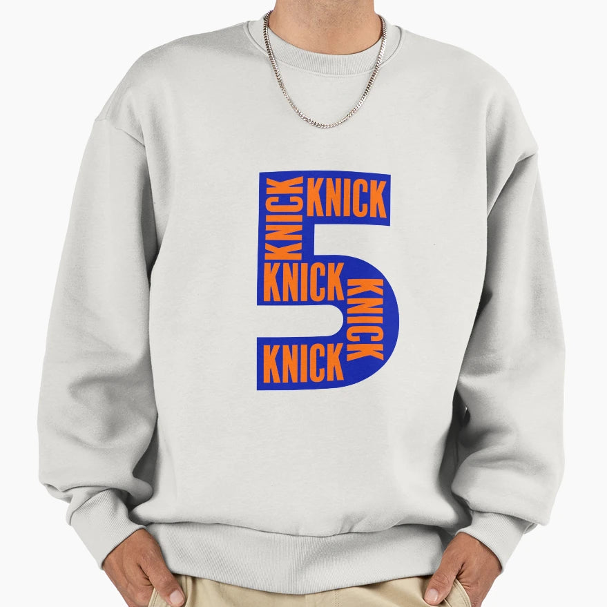 Knicks 5 Sweatshirt - Aesthetic Graphic Unisex - T-Shirt, Sweatshirt, Hoodie