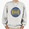 Milwaukee Baseball Ball Sweatshirt - Fun Novelty Design for Adults - T-Shirt, Sweatshirt, Hoodie