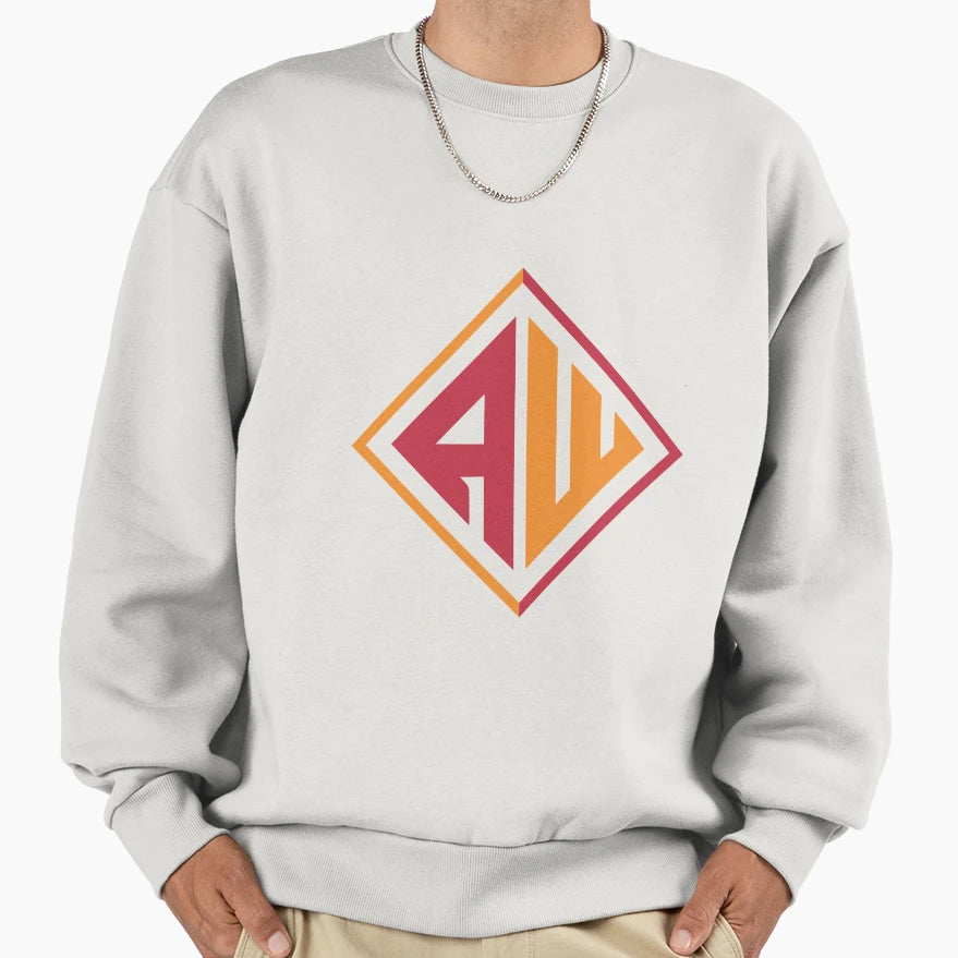 Logo From Letters And W Sweatshirt - Custom Art Print for Adults - T-Shirt, Sweatshirt, Hoodie