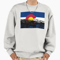 Gift Outdoors Colorado State Flag Sweatshirt - Graphic Print for Adults - T-Shirt, Sweatshirt, Hoodie