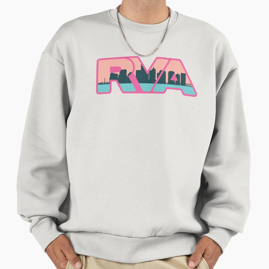 Rva Richmond Va Logo Sweatshirt - Novelty Apparel for Adults - T-Shirt, Sweatshirt, Hoodie