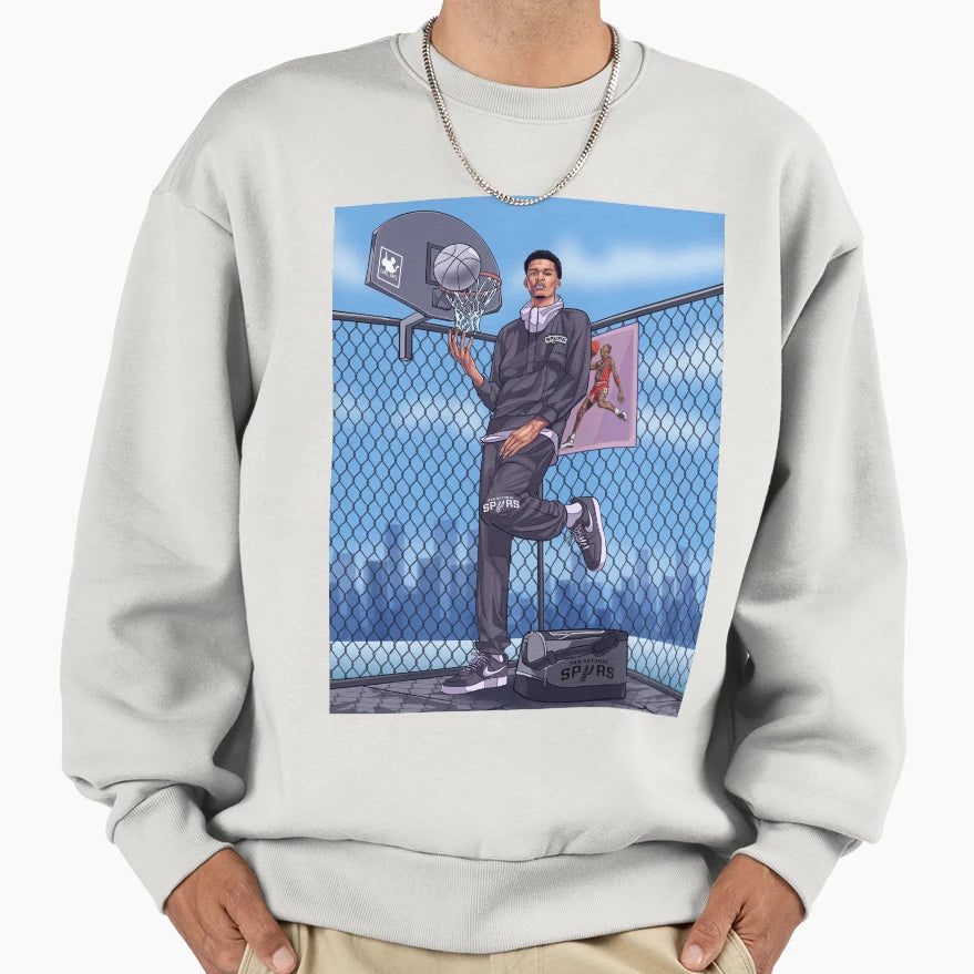 Wemby Sweatshirt - Fun Novelty Design Men Women - T-Shirt, Sweatshirt, Hoodie