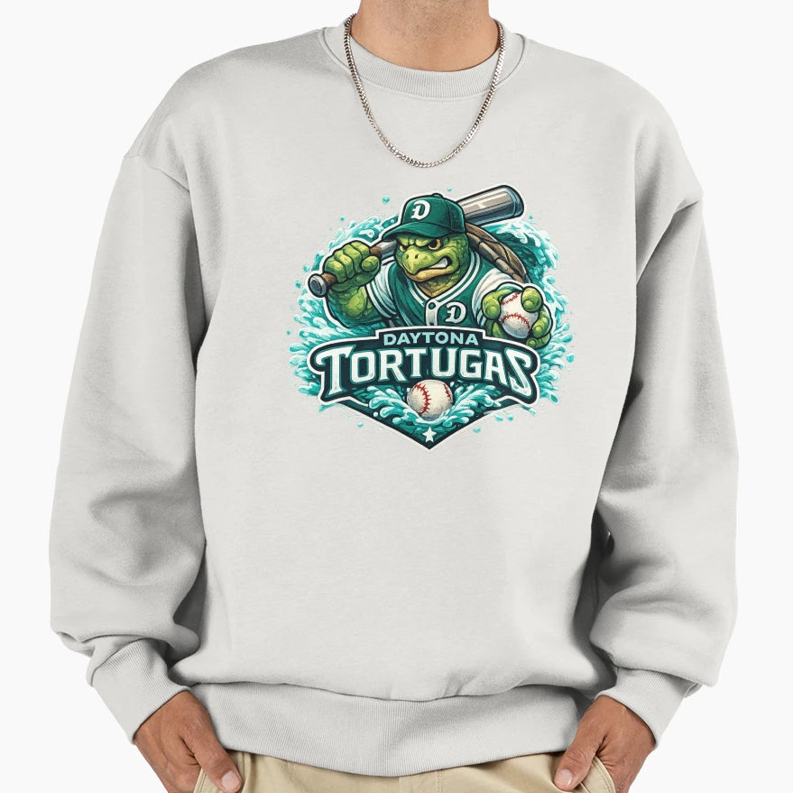 Daytona Tortugas Sweatshirt - Minimalist Print for Adults - T-Shirt, Sweatshirt, Hoodie