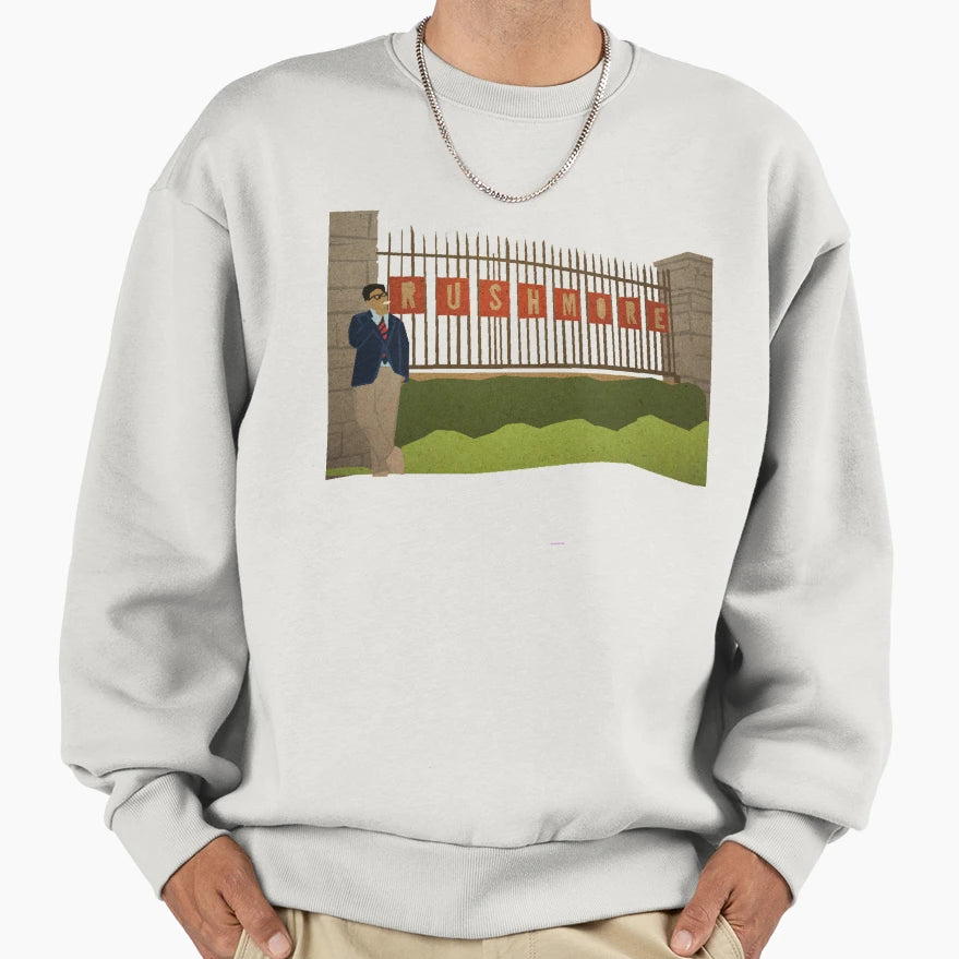 Rushmore Sweatshirt - Minimalist Print Men Women - T-Shirt, Sweatshirt, Hoodie