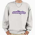 Washington Purple Sweatshirt - Graphic Print Men Women - T-Shirt, Sweatshirt, Hoodie