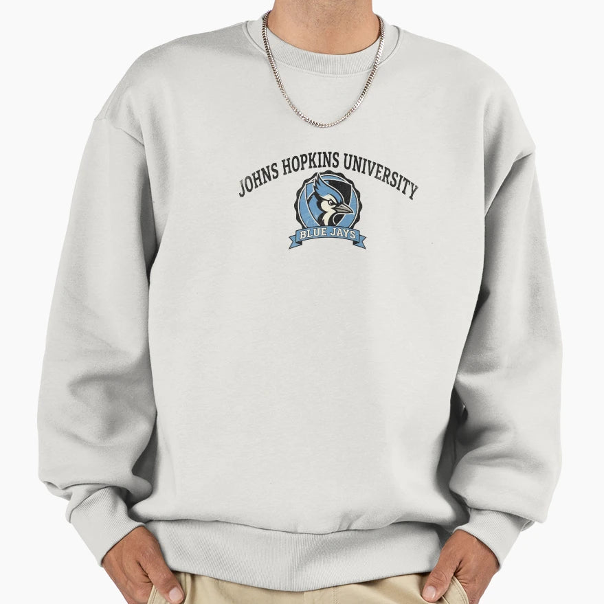 Johns Hopkins University Sweatshirt - Unique Graphic for Adults - T-Shirt, Sweatshirt, Hoodie