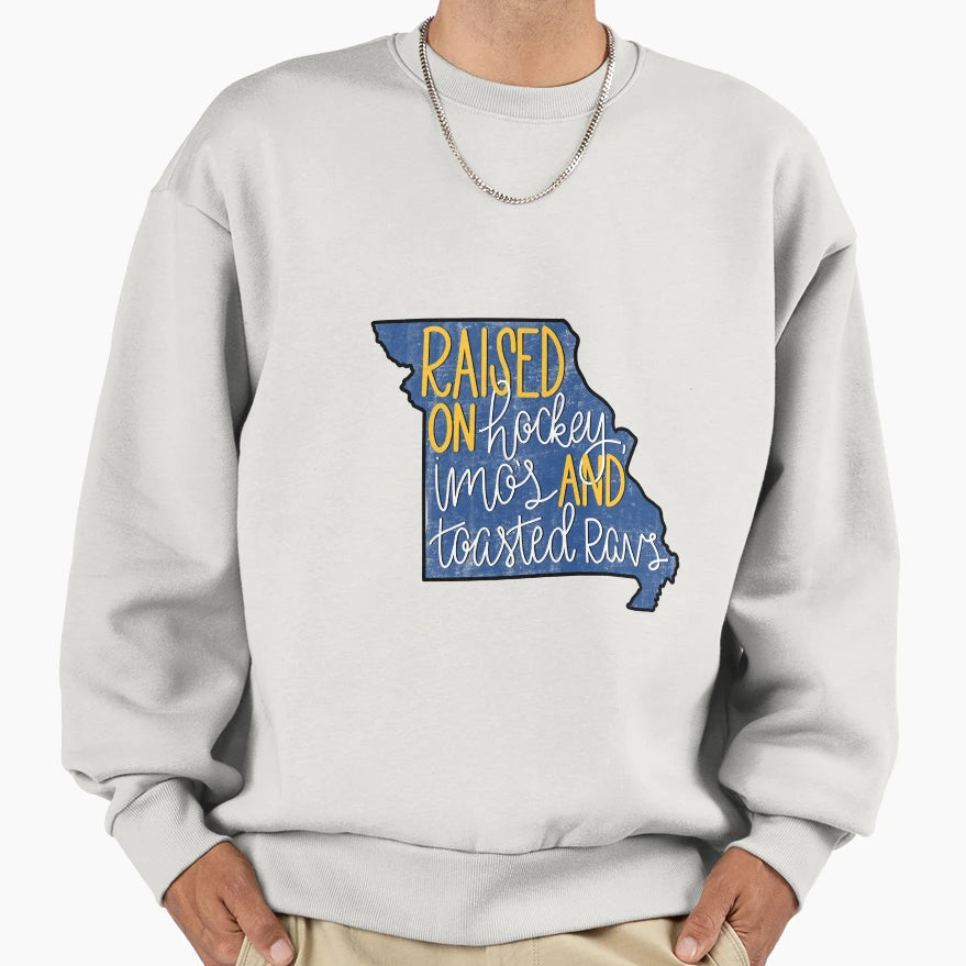 Raised St Louis Sweatshirt - Custom Art Print Unisex - T-Shirt, Sweatshirt, Hoodie