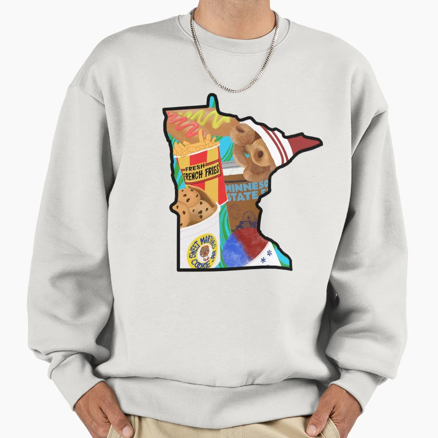 State Fair Food Sweatshirt - Custom Art Print Unisex - T-Shirt, Sweatshirt, Hoodie