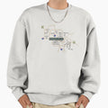Phoenix Area Doodle Map Sweatshirt - Fun Novelty Design for Adults - T-Shirt, Sweatshirt, Hoodie