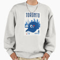 Toronto Blue Jay Cap Travel Sweatshirt - Aesthetic Graphic for Adults - T-Shirt, Sweatshirt, Hoodie