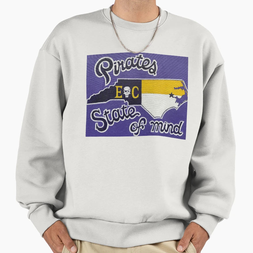 Pirates State Mind Sweatshirt - Aesthetic Graphic Unisex - T-Shirt, Sweatshirt, Hoodie