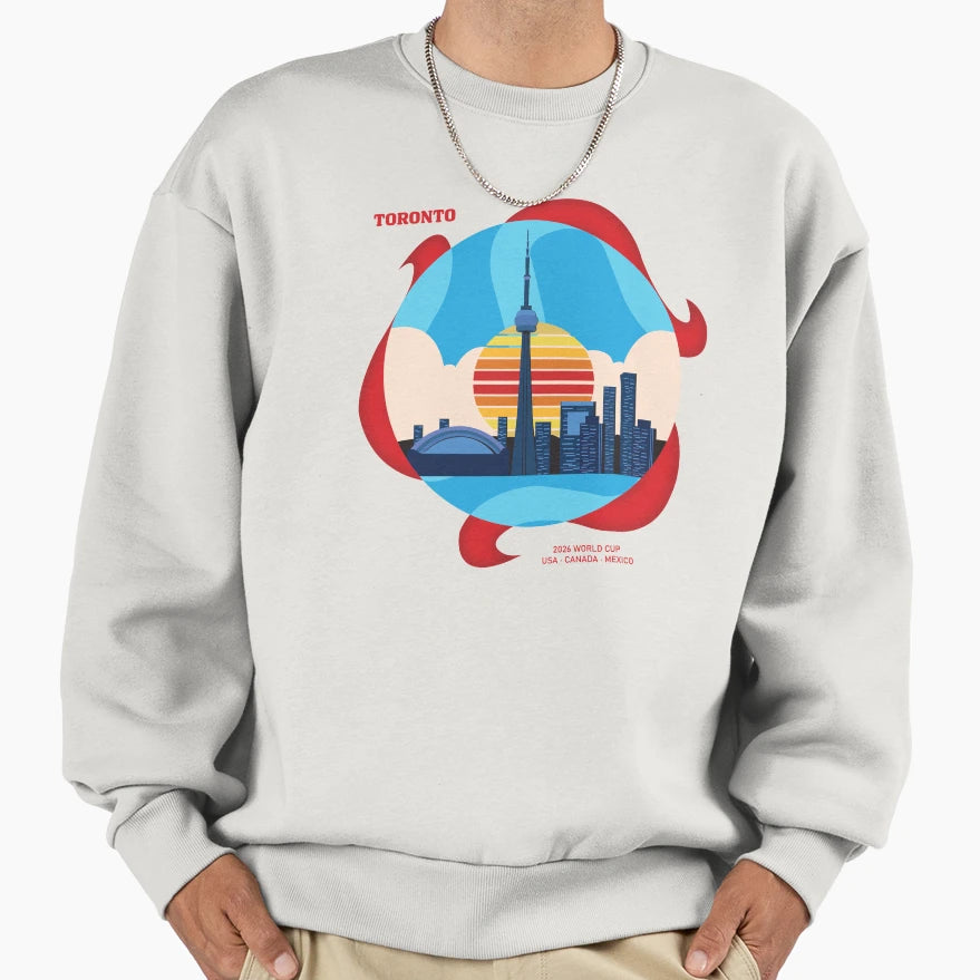 2026 World Cup Toronto Canada Sweatshirt - Minimalist Print Men Women - T-Shirt, Sweatshirt, Hoodie