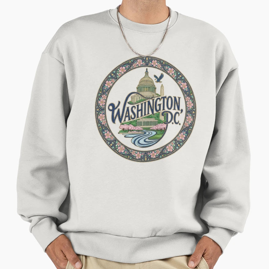 Washington D C Sweatshirt - Novelty Apparel Men Women - T-Shirt, Sweatshirt, Hoodie
