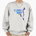 St Johns River Florida Sweatshirt - Custom Art Print Men Women - T-Shirt, Sweatshirt, Hoodie