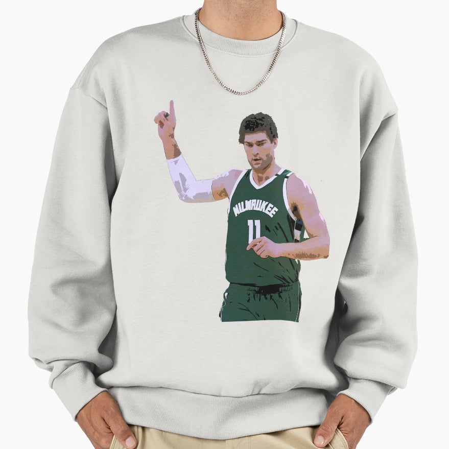 Brook Lopez Sweatshirt - Fun Novelty Design Unisex - T-Shirt, Sweatshirt, Hoodie