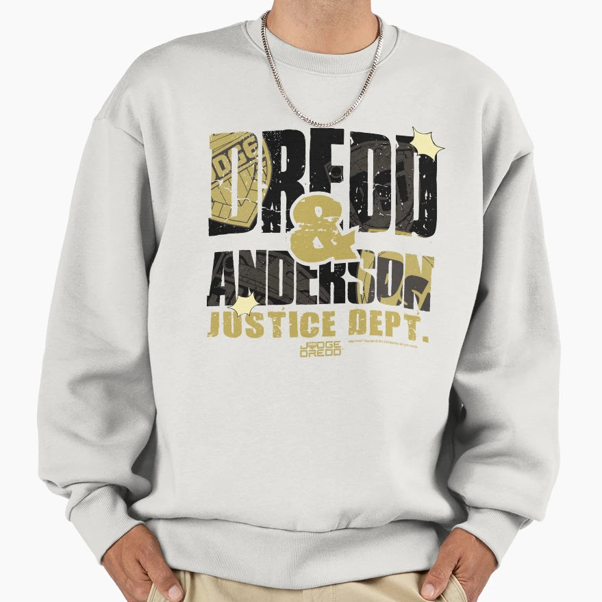 Judge Dredd Anderson Justice Sweatshirt - Novelty Apparel Men Women - T-Shirt, Sweatshirt, Hoodie