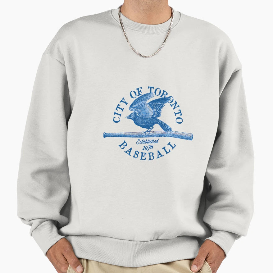 Blue Jays Baseball Sweatshirt - Novelty Apparel Unisex - T-Shirt, Sweatshirt, Hoodie