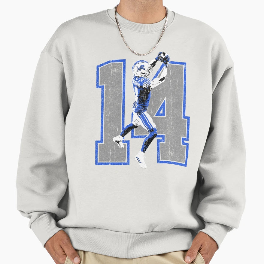 Amon Ra St Brown Variant Sweatshirt - Trendy Graphic Unisex - T-Shirt, Sweatshirt, Hoodie