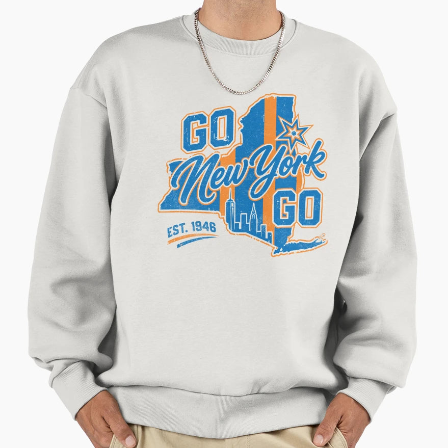 New York Basketball Sweatshirt - Fun Novelty Design Men Women - T-Shirt, Sweatshirt, Hoodie