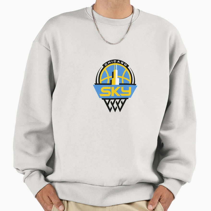 Chicago Skychicago Sky Sweatshirt - Unique Graphic for Adults - T-Shirt, Sweatshirt, Hoodie