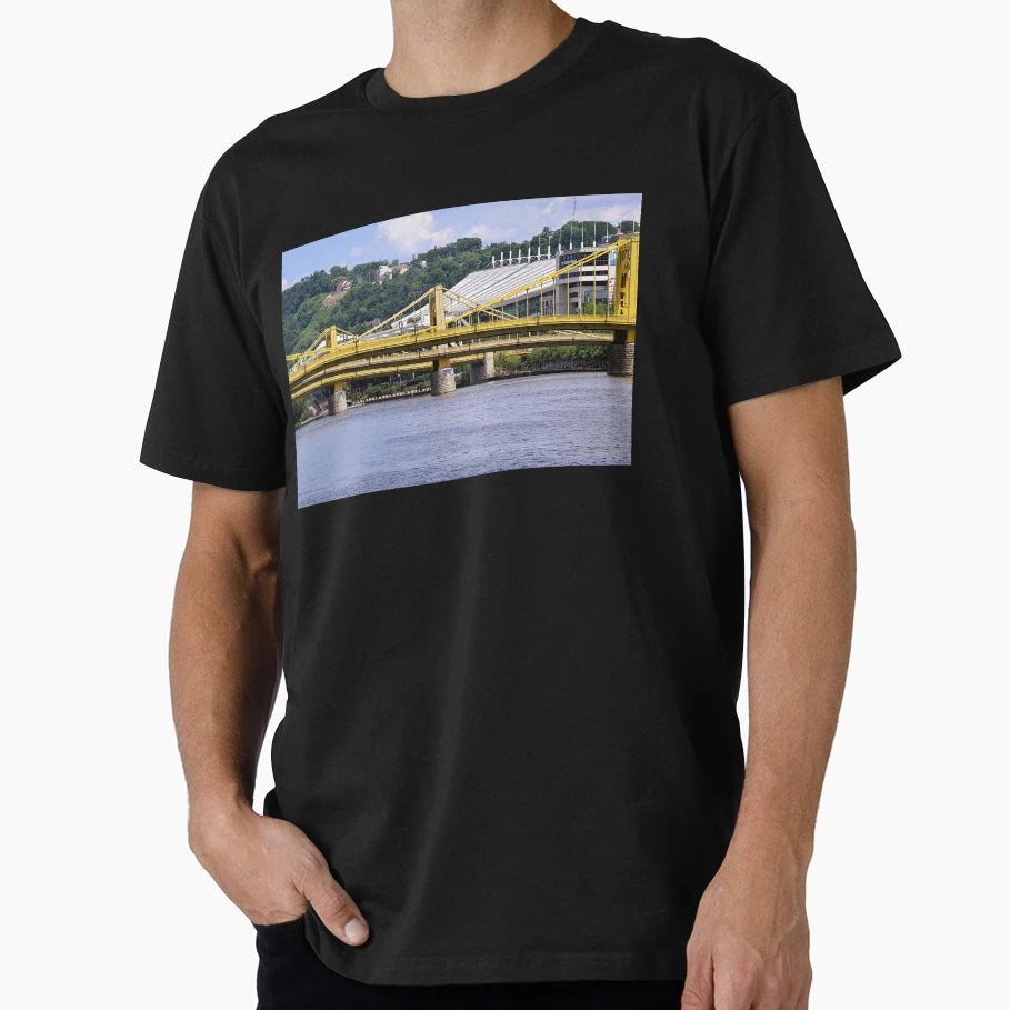 Three Sisters Bridges Pittsburgh T-Shirt - Fun Novelty Design Men Women - T-Shirt, Sweatshirt, Hoodie