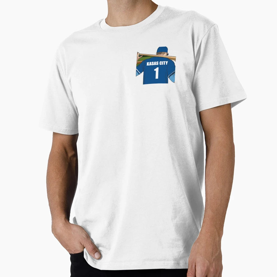 Kansas City Baseball Jersey Number 1 T-Shirt - Streetwear Style Men Women - T-Shirt, Sweatshirt, Hoodie