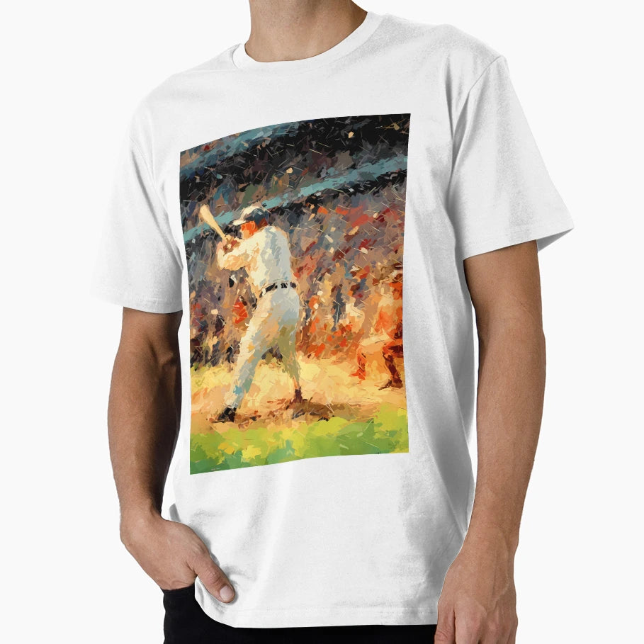 Impressionist Baseball T-Shirt - Trendy Graphic Unisex - T-Shirt, Sweatshirt, Hoodie