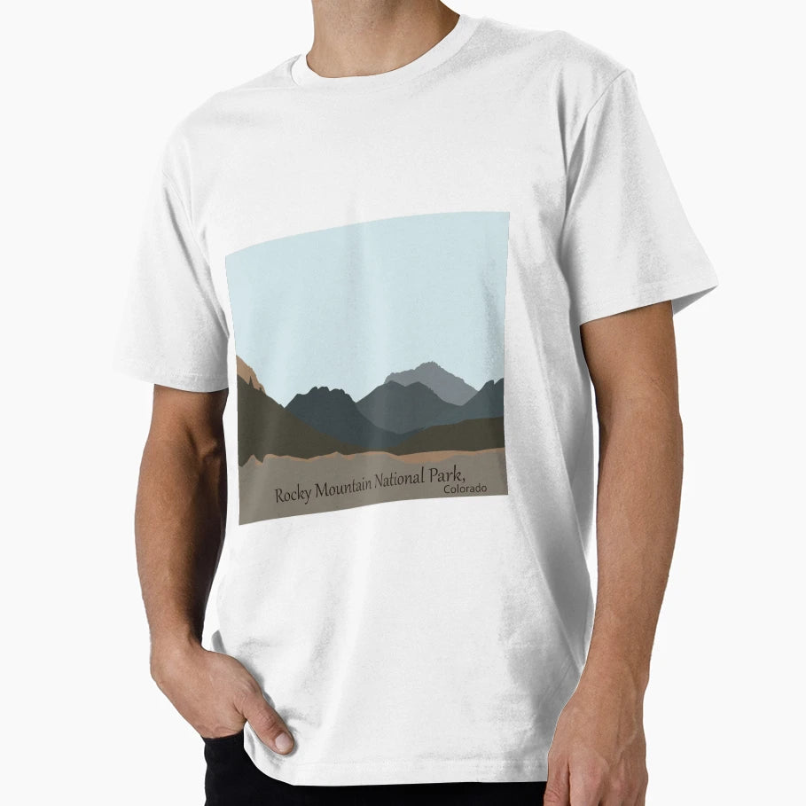 Rocky Mountain National Park Colorado T-Shirt - Graphic Print Men Women - T-Shirt, Sweatshirt, Hoodie