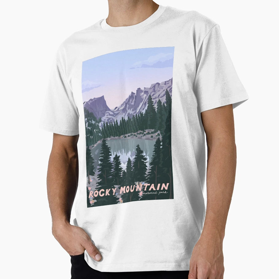 Rocky Mountain National Park T-Shirt - Casual Everyday Wear for Adults - T-Shirt, Sweatshirt, Hoodie