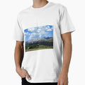 Panoramic View Rocky Mountains T-Shirt - Unique Graphic Unisex - T-Shirt, Sweatshirt, Hoodie