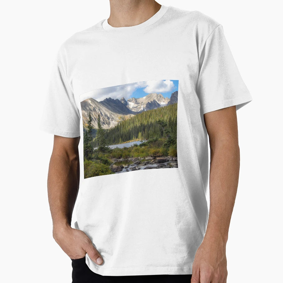 Indian Peaks Wilderness T-Shirt - Minimalist Print for Adults - T-Shirt, Sweatshirt, Hoodie